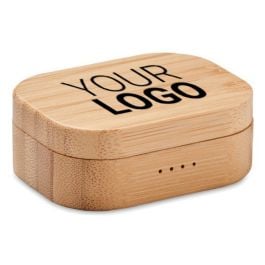 TWS 5.0 wireless Ohrhörer-Set - holz TWS 5.0 wireless Ohrhörer-Set - holz