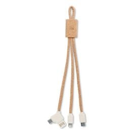 3in1 Ladekabel Kork - beige 3in1 Ladekabel Kork - beige