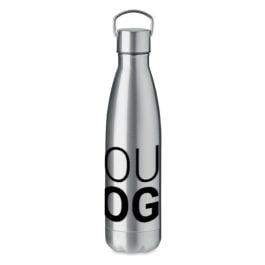 Doppelwandige Flasche 500ml - mattsilber Doppelwandige Flasche 500ml - mattsilber
