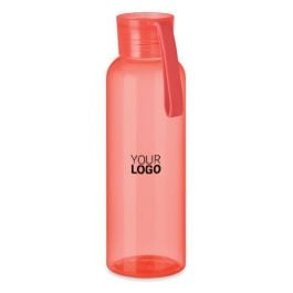Trinkflasche Tritan 500ml - transparent rot Trinkflasche Tritan 500ml - transparent rot
