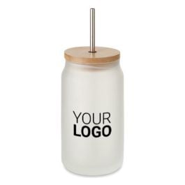 Trinkglas Subli 400ml - transparent weiß Trinkglas Subli 400ml - transparent weiß