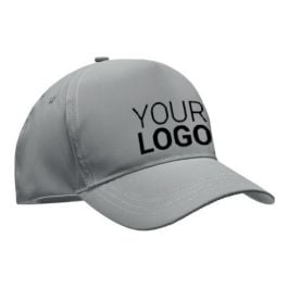 Baseball Kappe 5 Panels - mattsilber Baseball Kappe 5 Panels - mattsilber