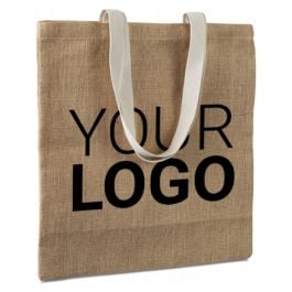 Jute Einkaufstasche - beige Jute Einkaufstasche - beige