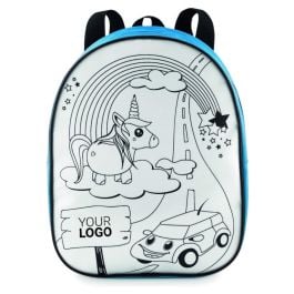 Rucksack mit 5 Filzstiften - türkis Rucksack mit 5 Filzstiften - türkis