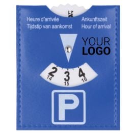 PVC Parkscheibe - blau PVC Parkscheibe - blau