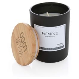 Ukiyo Deluxe parfümierte Kerze mit Bambusdeckel Ukiyo Deluxe parfümierte Kerze mit Bambusdeckel