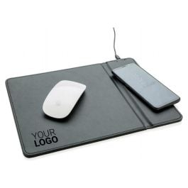 Mousepad mit Wireless-5W-Charging Funktion - schwarz Mousepad mit Wireless-5W-Charging Funktion - schwarz