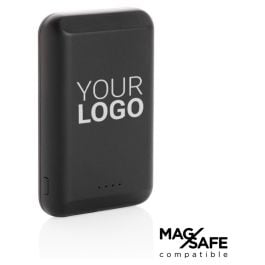 Magnetische 5.000 mAh Wireless Powerbank - schwarz Magnetische 5.000 mAh Wireless Powerbank - schwarz