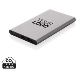 4.000mAh Type-C Powerbank aus RCS recyeltem ABS und Aluminium 4.000mAh Type-C Powerbank aus RCS recyeltem ABS und Aluminium