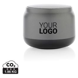 BeatBuddy 3W-Lautsprecher aus RCS recyceltem ABS - grau BeatBuddy 3W-Lautsprecher aus RCS recyceltem ABS - grau