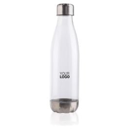 Auslaufsichere Trinkflasche mit Stainless-Steel-Deckel Auslaufsichere Trinkflasche mit Stainless-Steel-Deckel