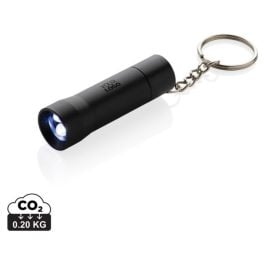 Flash Schlüsselanhänger-Taschenlampe aus RCS rec. Aluminium Flash Schlüsselanhänger-Taschenlampe aus RCS rec. Aluminium