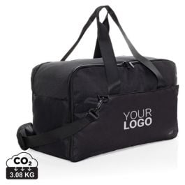 Swiss Peak Aware™ RPET 15,6' Laptop-Wochenendtasche - schwarz