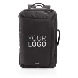 Swiss Peak wandelbarer Rucksack, PVC-frei - schwarz Swiss Peak wandelbarer Rucksack, PVC-frei - schwarz