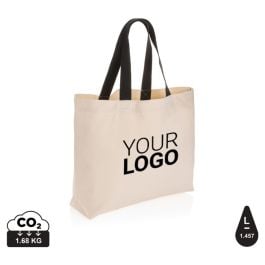 Impact Aware™ 240g/m² große Tasche aus rCanvas, ungefärbt Impact Aware™ 240g/m² große Tasche aus rCanvas, ungefärbt