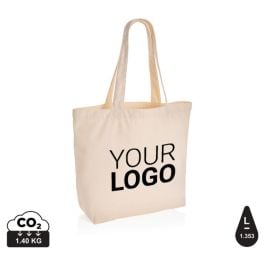 Impact Aware™ 240g/m² rcCanvas Shopper + Tasche, ungefärbt Impact Aware™ 240g/m² rcCanvas Shopper + Tasche, ungefärbt