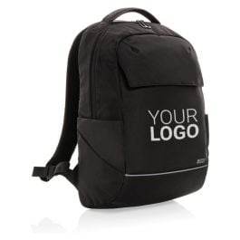 Swiss Peak Brooke AWARE™ 15,6' Laptop-Rucksack aus rPET - schwarz