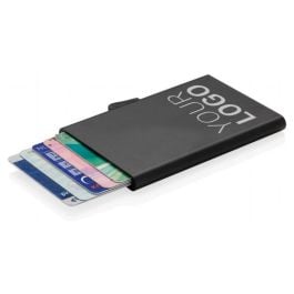 C-Secure Aluminium RFID Kartenhalter - schwarz C-Secure Aluminium RFID Kartenhalter - schwarz