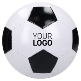 Fußball 'Classico' in weiß/schwarz