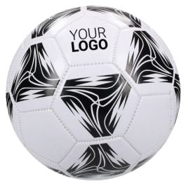 Fußball 'Golden Star' in weiß/schwarz