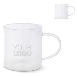 Kaffeeglas mit Griff Vardez 300 ml in transparent Kaffeeglas mit Griff Vardez 300 ml in transparent