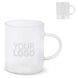 Kaffeeglas mit Henkel Vardez 180 ml in transparent Kaffeeglas mit Henkel Vardez 180 ml in transparent