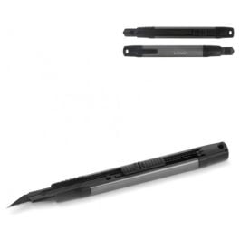 Hobby-Messer Metall ABS in schwarz / gun metal - dark Hobby-Messer Metall ABS in schwarz / gun metal - dark