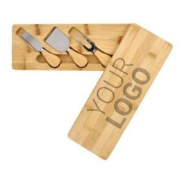 3er Bambus-Käse-Servier-Set in natur 3er Bambus-Käse-Servier-Set in natur