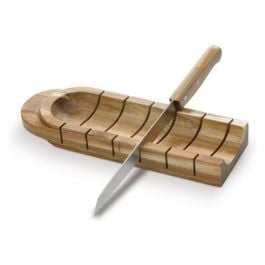 Brotbrett mit Messer in holz Brotbrett mit Messer in holz