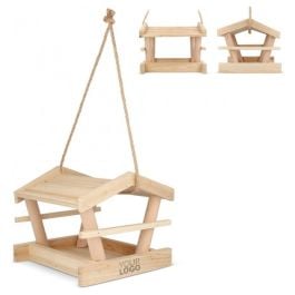 Vogelfutterhaus aus Holz FSC in holz Vogelfutterhaus aus Holz FSC in holz