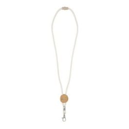 Baumwollkordel Lanyard in natur Baumwollkordel Lanyard in natur