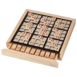 Holz-Sudoku-Spiel Christa in braun, Standardoption Holz-Sudoku-Spiel Christa in braun, Standardoption