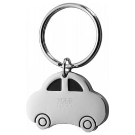 Schlüsselanhänger aus Metall Beatrice in silber, Standardoption Schlüsselanhänger aus Metall Beatrice in silber, Standardoption