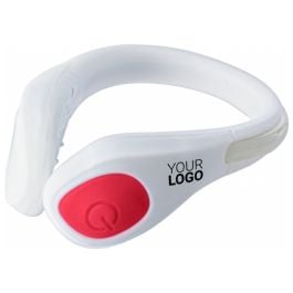 LED-Lampe aus ABS-Kunststoff/Silikon Rosanna in weiß/rot, Standardoption LED-Lampe aus ABS-Kunststoff/Silikon Rosanna in weiß/rot, Standardoption