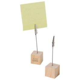Klammerhalter aus Holz Malia in braun, Standardoption Klammerhalter aus Holz Malia in braun, Standardoption
