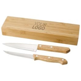 Bambus-Messer-Set Tony in braun, Standardoption Bambus-Messer-Set Tony in braun, Standardoption