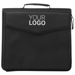 Dokumentenmappe aus Polyester/PU Coco in schwarz, Standardoption Dokumentenmappe aus Polyester/PU Coco in schwarz, Standardoption