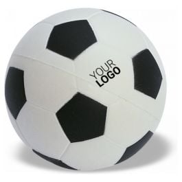 Anti-Stress-Fußball in weiß/schwarz Anti-Stress-Fußball in weiß/schwarz