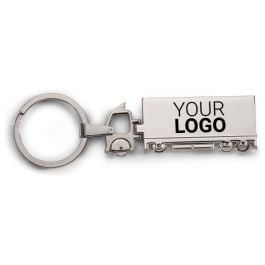 Schlüsselring, Truck in silber Schlüsselring, Truck in silber