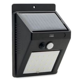 Solar-LED-Bewegungslicht in schwarz Solar-LED-Bewegungslicht in schwarz