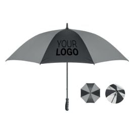 30' Regenschirm in schwarz