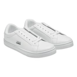 Sneakers aus PU 46 in weiß Sneakers aus PU 46 in weiß