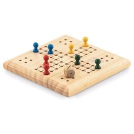 Reisespiel Ludo in holz Reisespiel Ludo in holz
