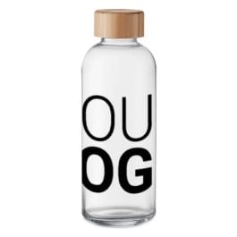 Trinkflasche Glas 650ml in transparent Trinkflasche Glas 650ml in transparent