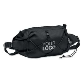 Gürteltasche 600D RPET in schwarz Gürteltasche 600D RPET in schwarz