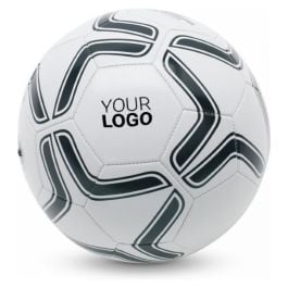 Fußball aus PVC 21.5cm in weiß/schwarz Fußball aus PVC 21.5cm in weiß/schwarz