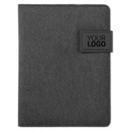 DIN A5 Portfolio und Powerbank in schwarz DIN A5 Portfolio und Powerbank in schwarz