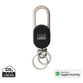 Schlüsselanhänger Keyfinder mit weltweiter Ortung und USB-C in schwarz/ grau Schlüsselanhänger Keyfinder mit weltweiter Ortung und USB-C in schwarz/ grau