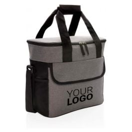 Große Kühltasche in grau/ schwarz Große Kühltasche in grau/ schwarz