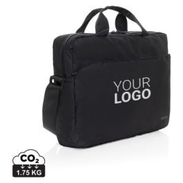 Swiss Peak Aware™ RPET Essential 15.6' Laptop Tasche in schwarz